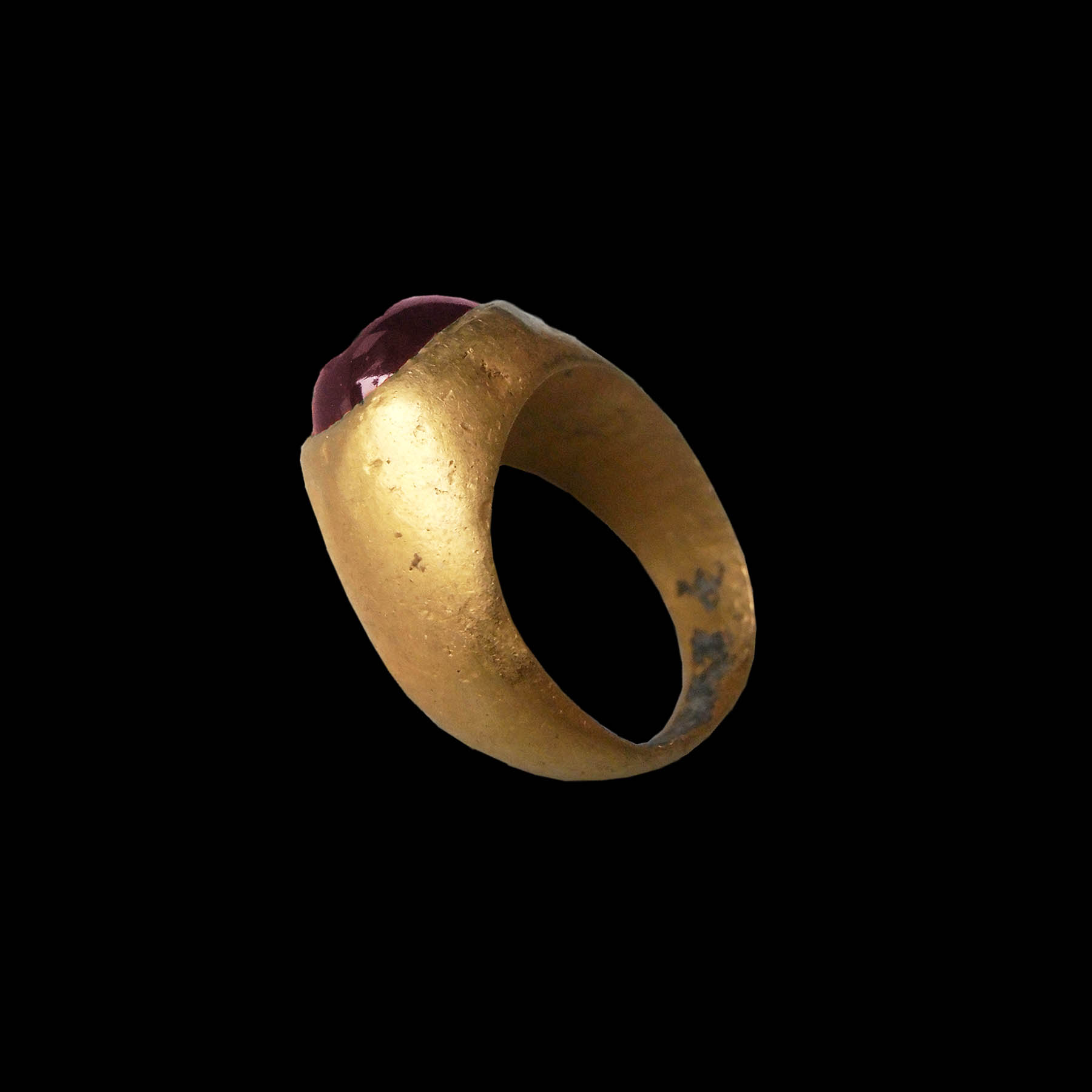 古代ローマ時代　ガーネットインタリオ　指輪/アンティークジュエリー