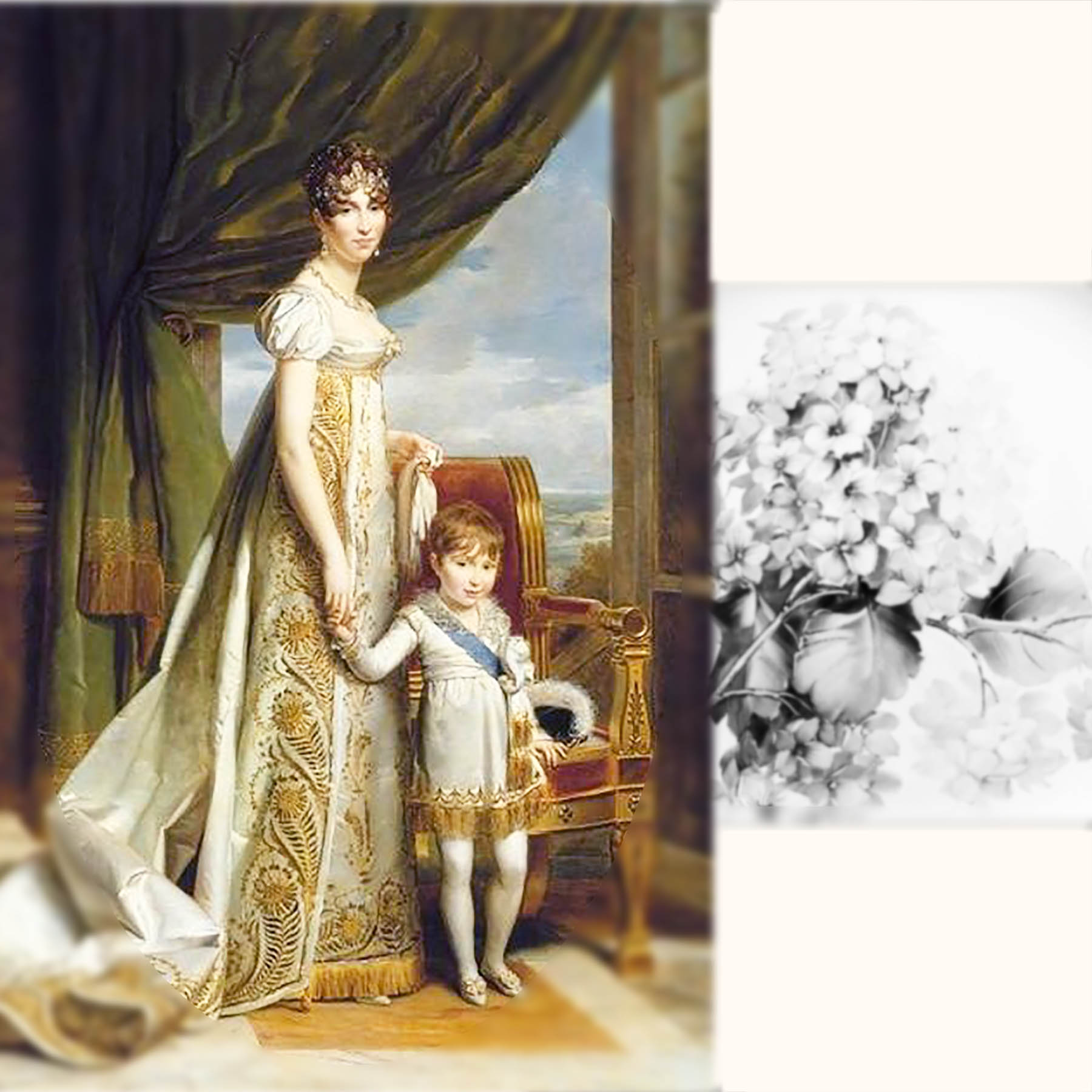 オルタンス王妃とルイ・ナポレオン