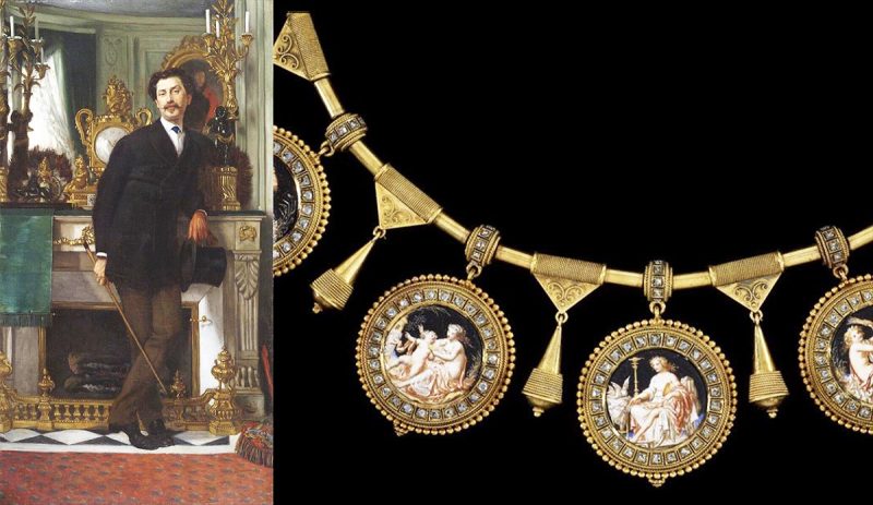 ウージェーヌ・フォントネ（フォントネイ）19世紀　フランス　ジュエラー　宝飾師　宝飾商　ルーヴルアンティーク　アンティークジュエリー＆オブジェ